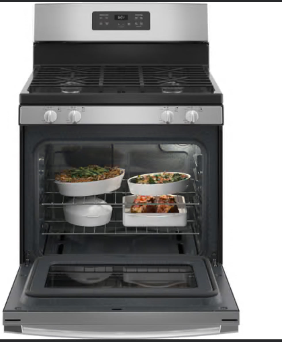 GE 30" Free-Standing Gas Range JGBS61RPSS