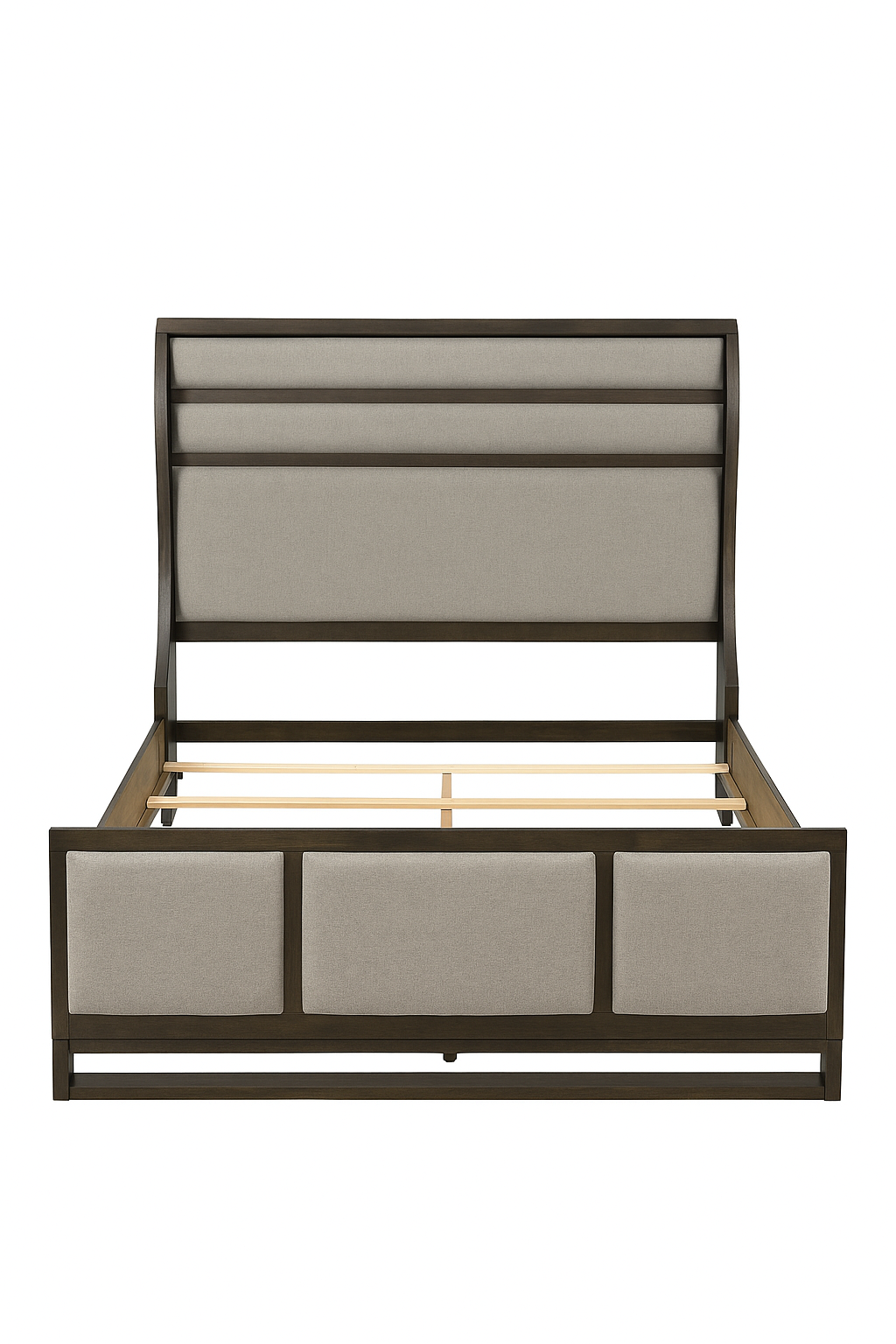 Arcadia Queen Grey Bedframe