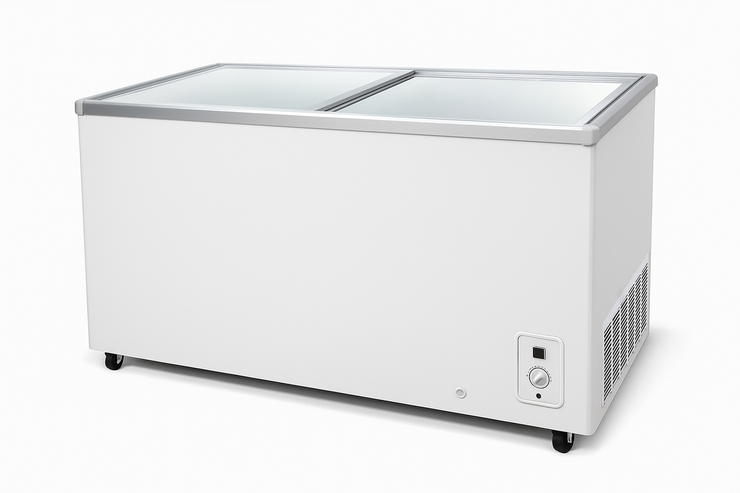 Woods 23 cu Glass Top Chest Freezer