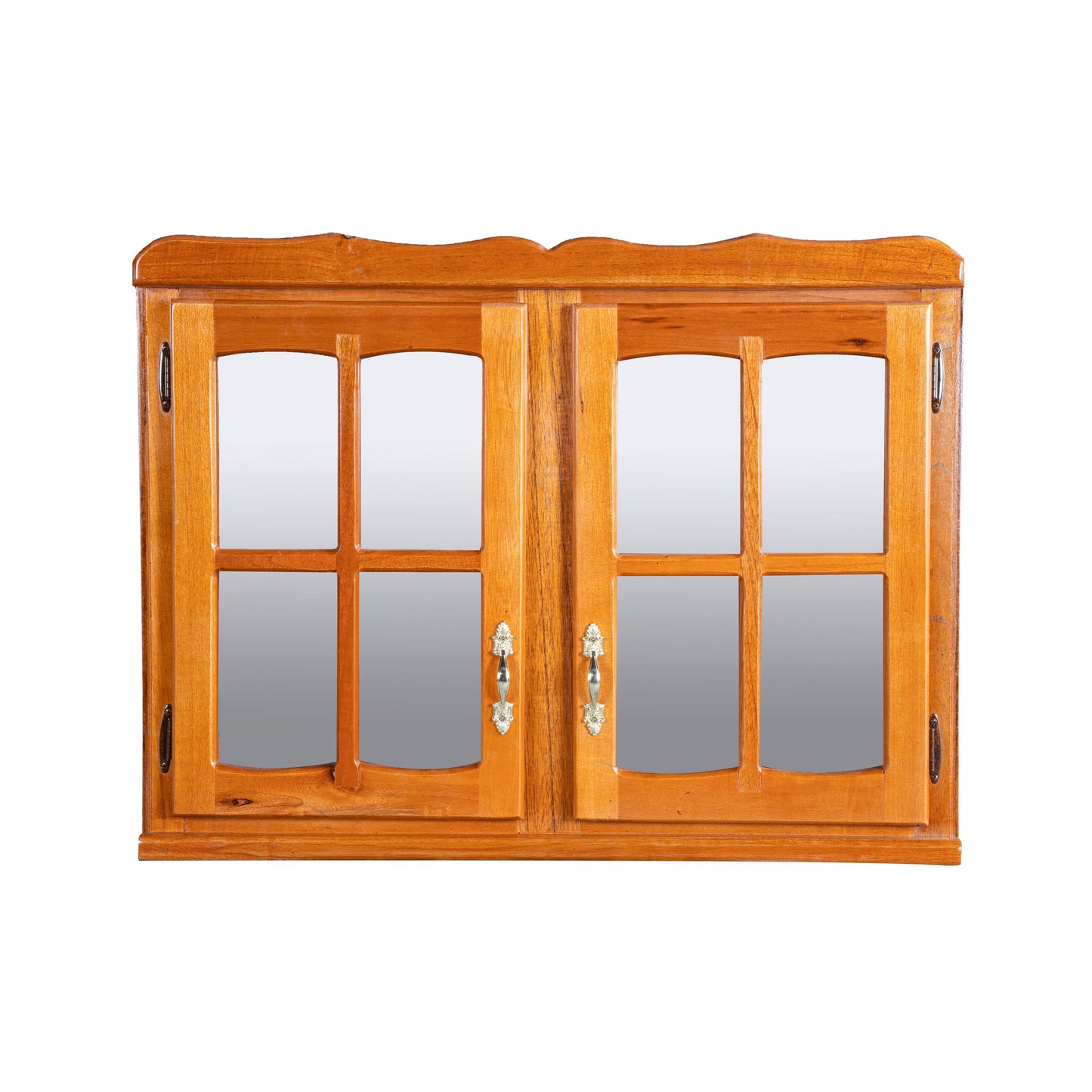 2 DOOR WALL UNIT CEDAR AND PLY
