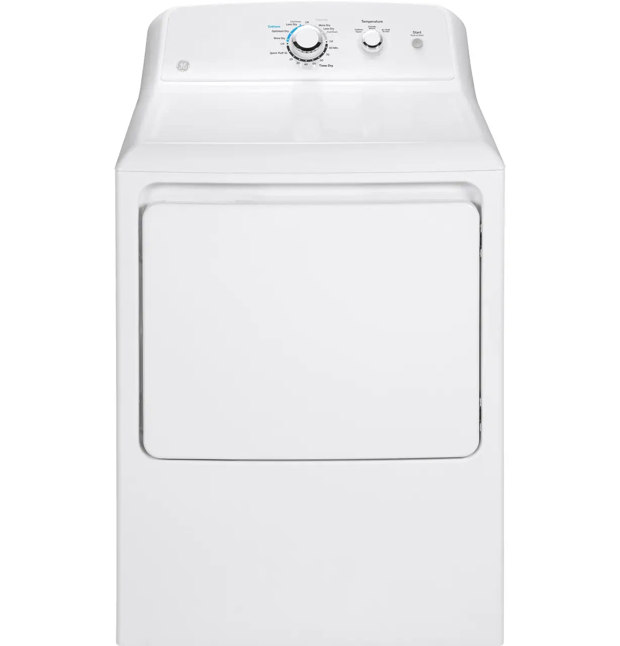 GE® 7.2 CU.FT CAPACITY ALUMINIZED ALLOY DRUM ELECTRIC DRYER GTD33EASKWW