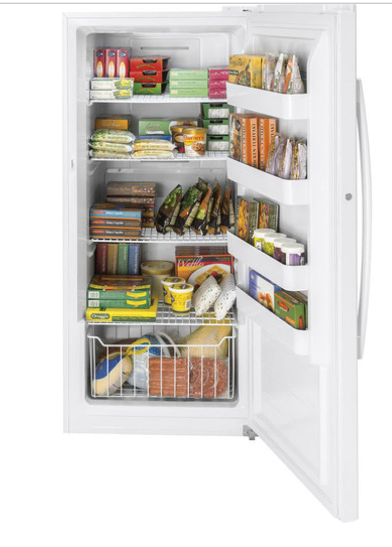 GE 14 CB Upright Freezer - FUF14SMREE