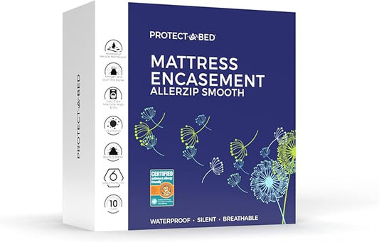 Protect-A-Bed AllerZip Smooth Mattress Protector