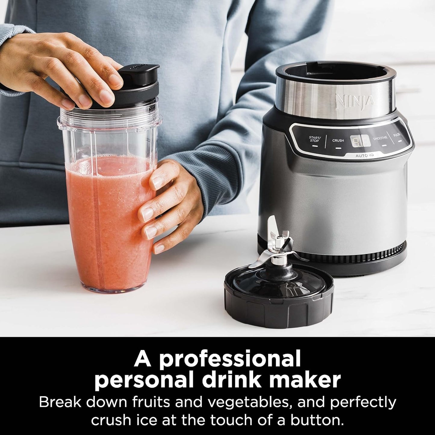 Ninja BN401 Nutri Pro Compact Personal Blender