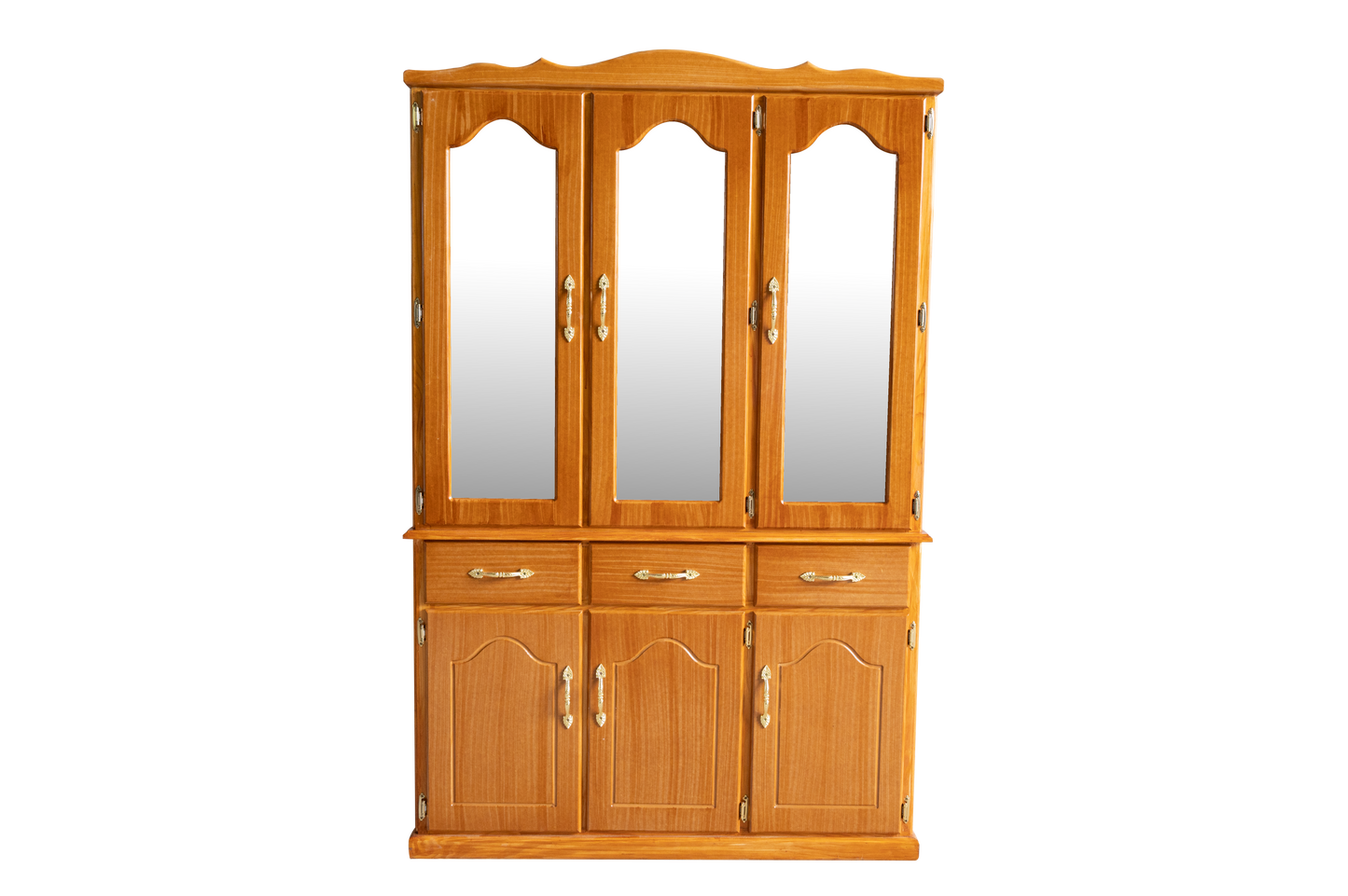 3 DOOR HUTCH MDF