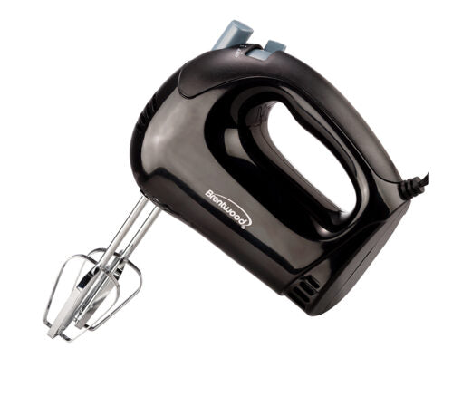 BRENTWOOD 5 SPEED ELECTRIC HAND MIXER BLACK