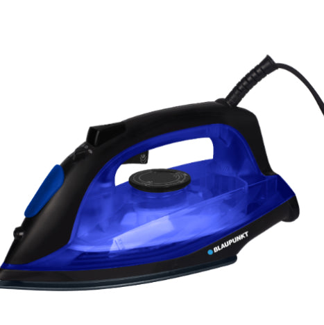 BLAUPUNKT STEAM IRON 1200W CERAMIC NON STICK BLUE