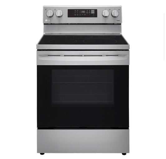 LG 6.3 cu ft. Smart Wi-Fi Enabled Fan Convection Electric Range with Air Fry & EasyClean™