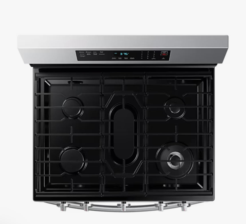 30" 6.0 cu. Ft. Smart Gas Freestanding Fan Convection Range with Air Fry