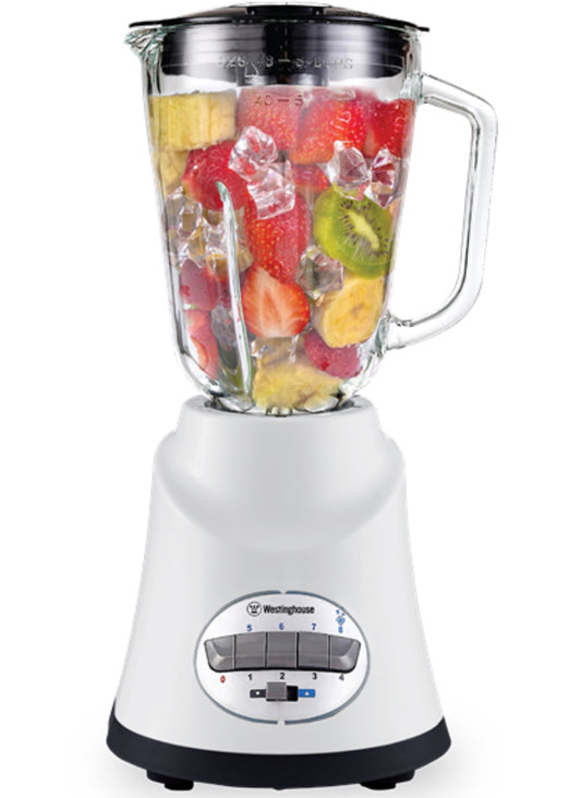 White Westinghouse 1.5 L Glass Jar Blender - 400W