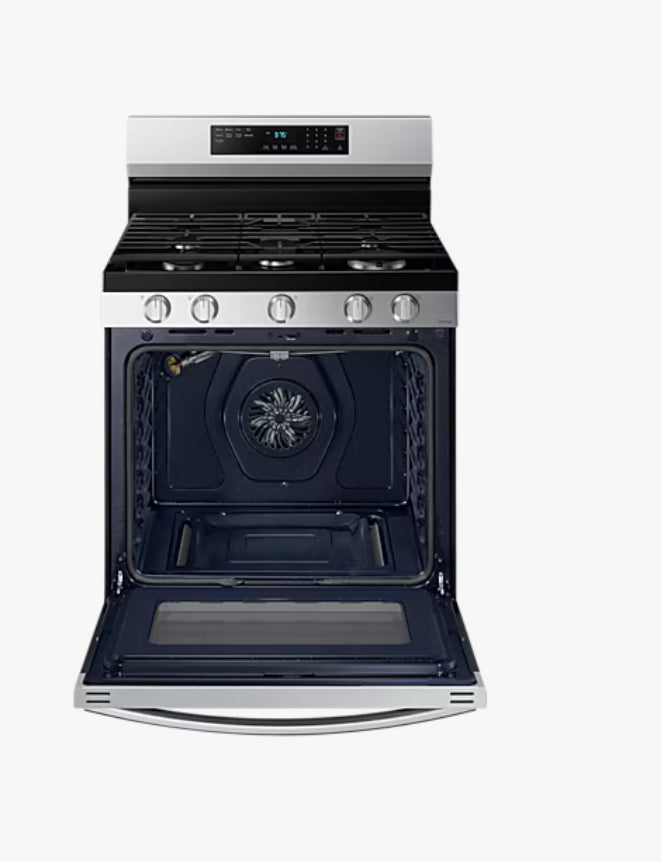30" 6.0 cu. Ft. Smart Gas Freestanding Fan Convection Range with Air Fry