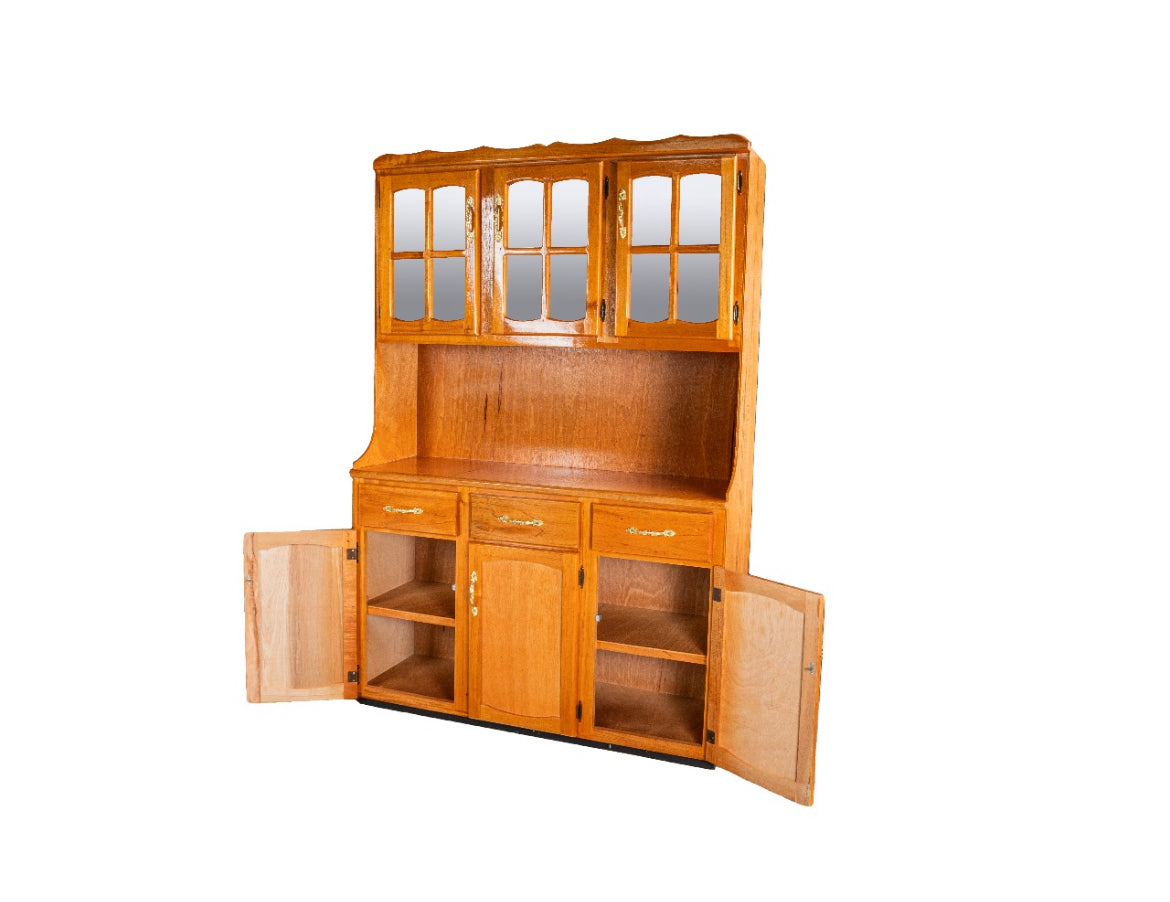 3 Door French Kitchen Cupboard