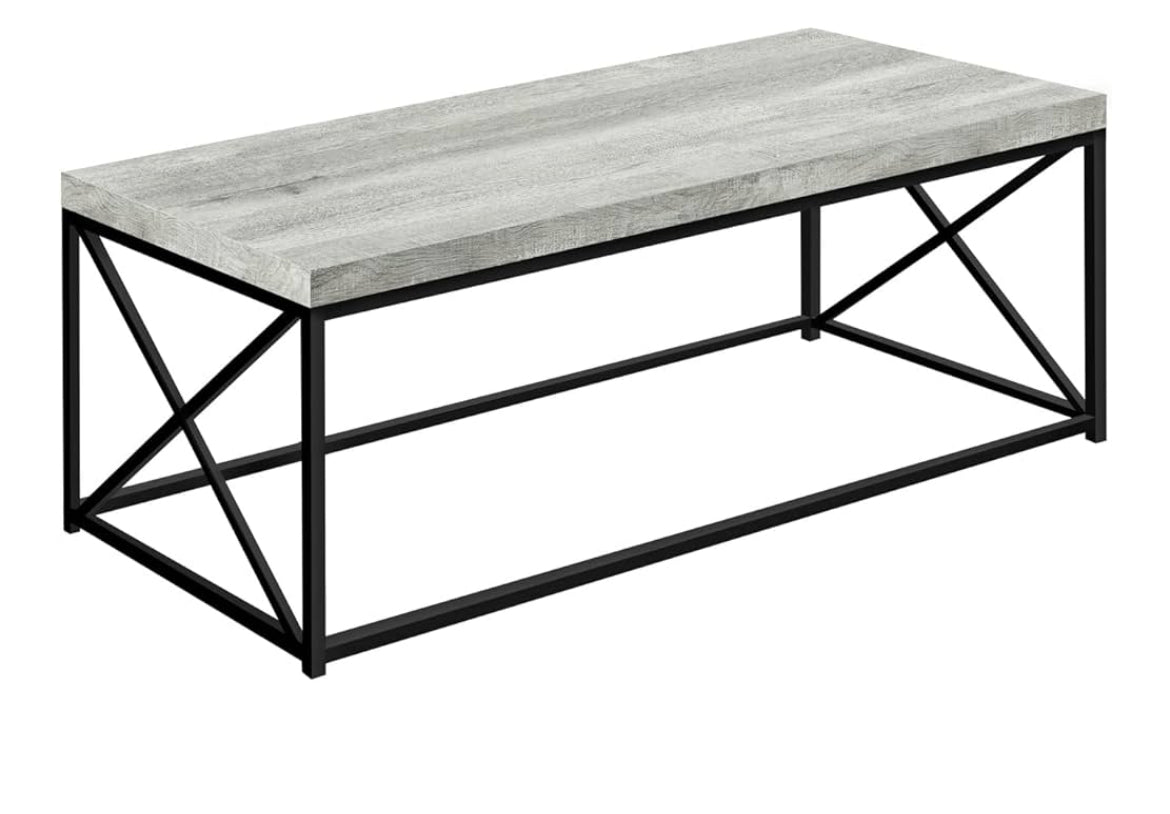 Grey Reclaimed Wooden Look Coffee Table - 3417