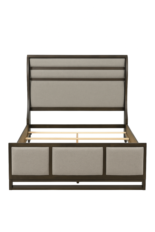 Arcadia Queen Grey Bedframe
