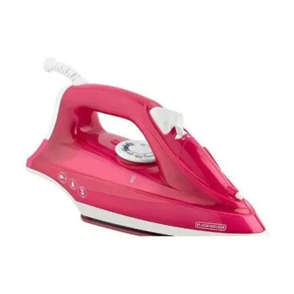 BLACK+DECKER STEAM BURST IRON PINK| IRBD302