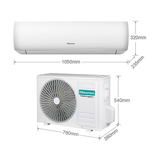 HISENSE AIR CONDITIONING SPLIT INVERTER UNITS