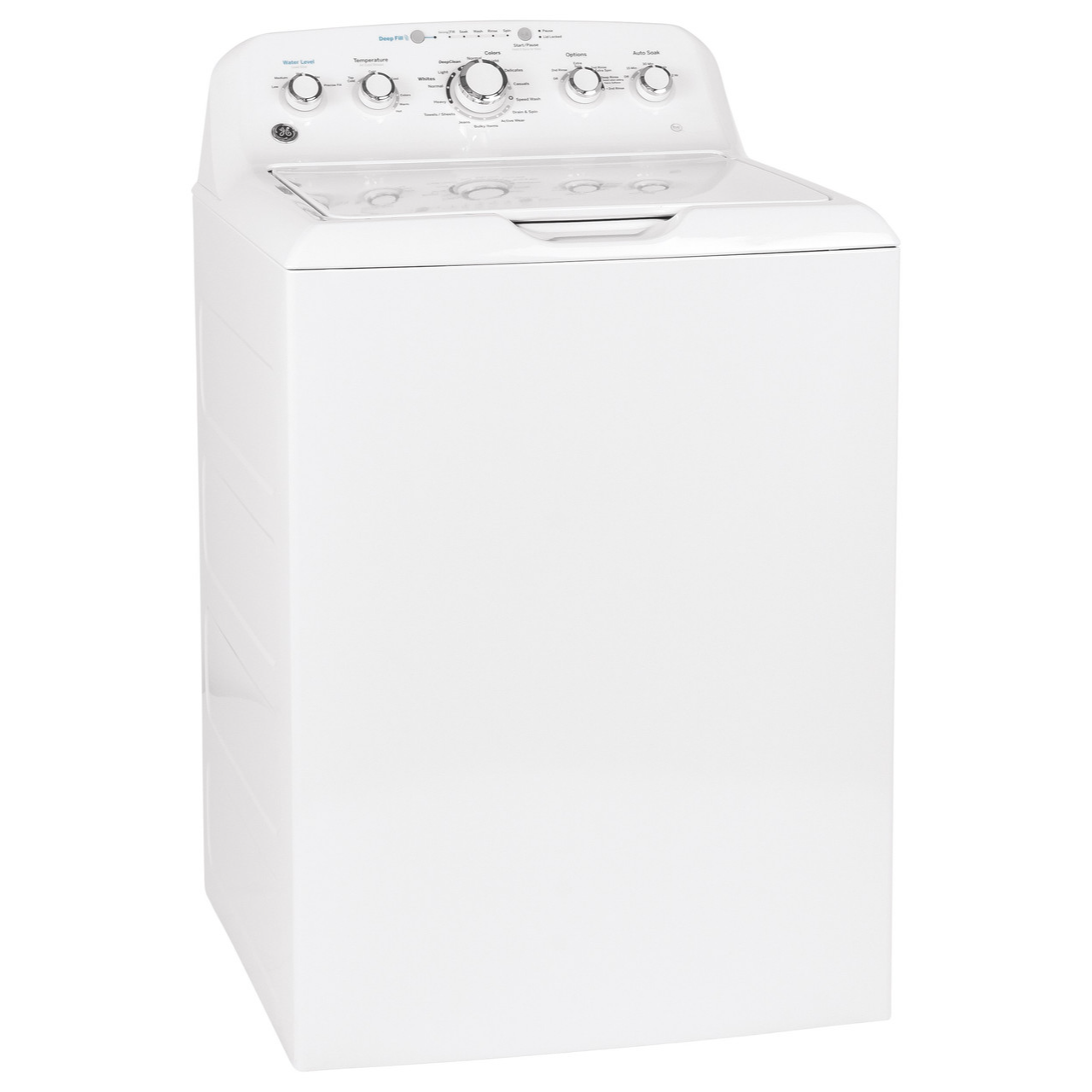 GE® 4.5 CU.FT 14 CYCLE AUTOMATIC WASHER GTW465ASNWW