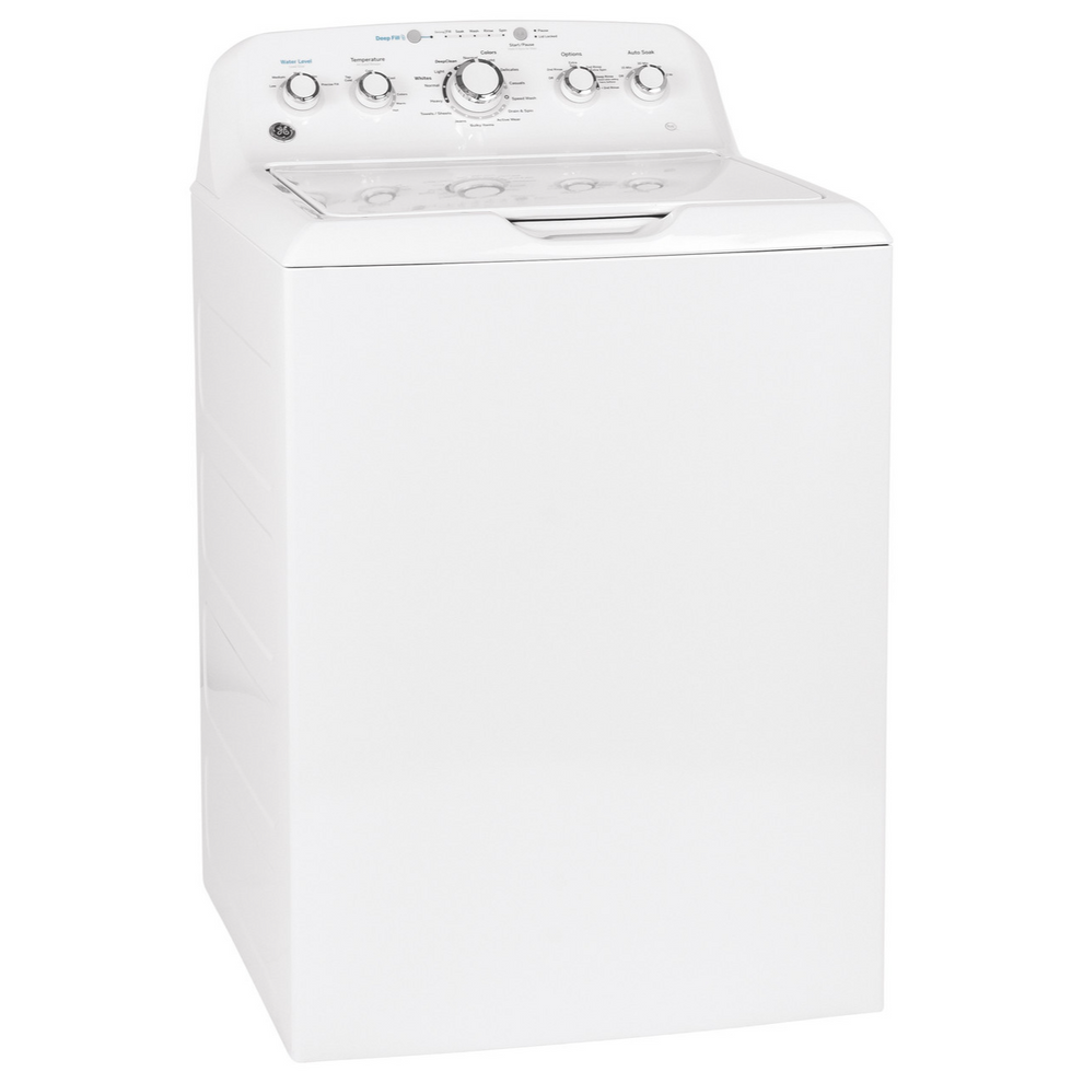 GE® 4.5 CU.FT 14 CYCLE AUTOMATIC WASHER GTW465ASNWW My Store