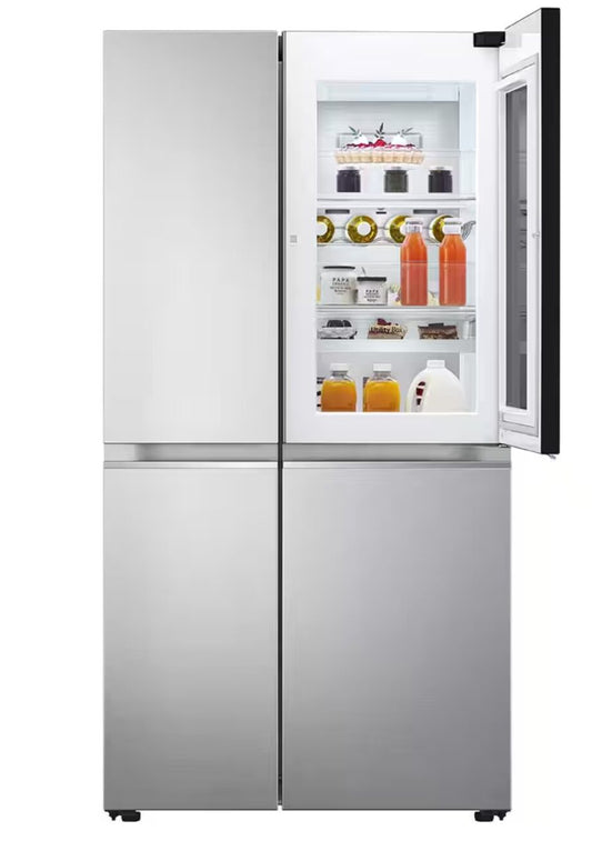 Side By Side Refrigerator LG LS66MXN | LINEARCOOLING™ | 24.5 P 3 | Brushed Steel