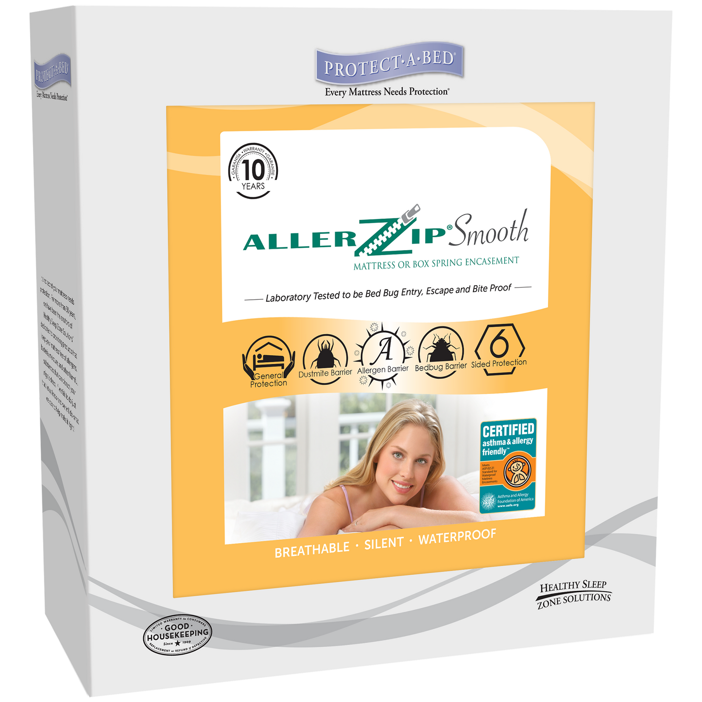 PROTECT A BED ALLERZIP ENCASEMENT MATTRESS & BOX SPRING PROTECTORS (Copy)