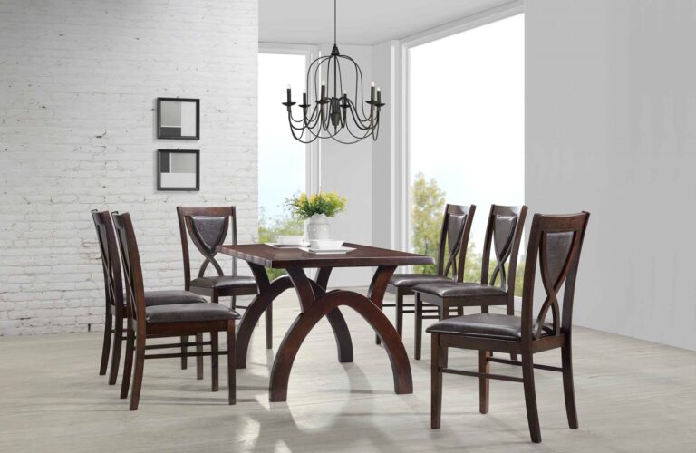 SAN DIEGO SOLID WOOD 7 PIECE DINING ROOM SET