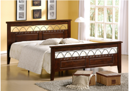 8899 METAL WITH WOOD BEDFRAME