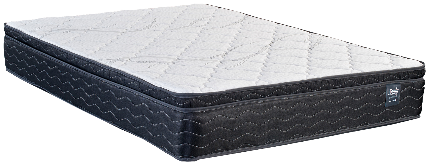 SEALY IVORY EUROTOP MATTRESSES