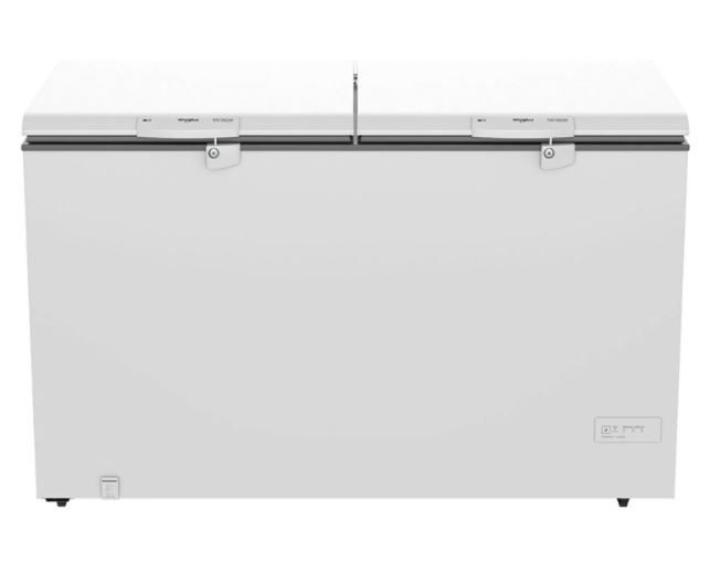 Whirlpool 19 cubic double door chest freezer