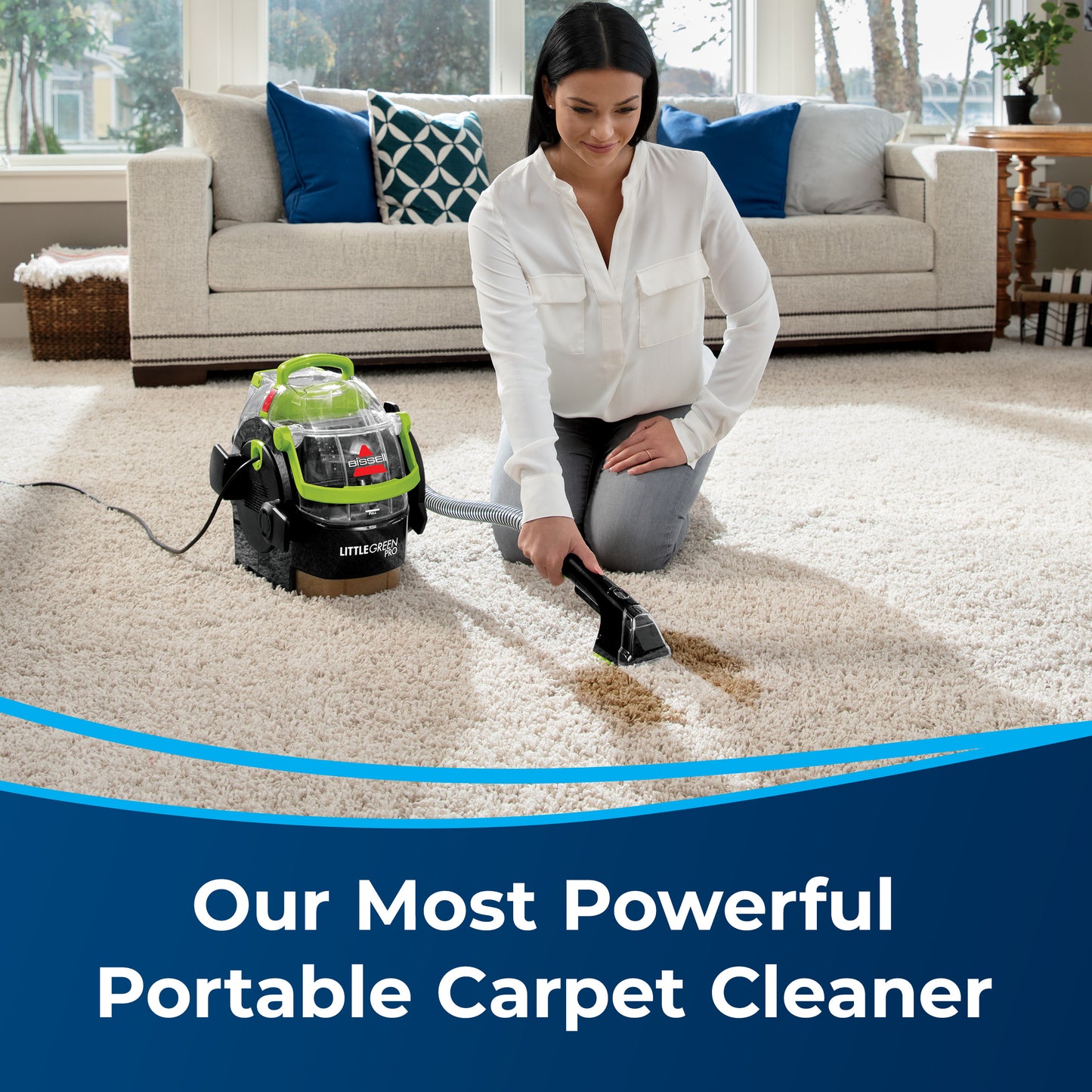 BISSELL Little Green Pro Portable Carpet Cleaner, 2505, New